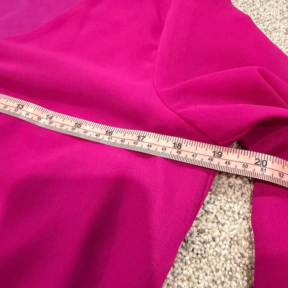 Fuchsia Purple V-Neck Blouse by 1.STATE - Size Small - Picture 6 of 9